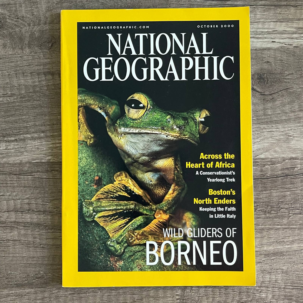 WILD GLIDERS OF BORNEO - NATIONAL GEOGRAPHIC [ OCTOBER 2000 ]